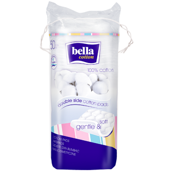 Bella Cotton dischete cosmetice – pătrate