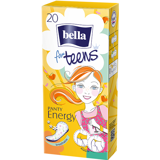 Bella for Teens Energy absorbante zilnice