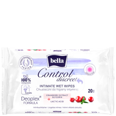 Bella Control Discreet chusteczki do higieny intymnej