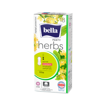 Bella Herbs absorbante zilnice cu extract de floare de tei – normal